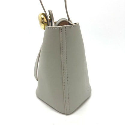 Loewe Shoulder Bag Pebble Leather Gray — view 3