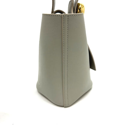 Loewe Shoulder Bag Pebble Leather Gray — view 4