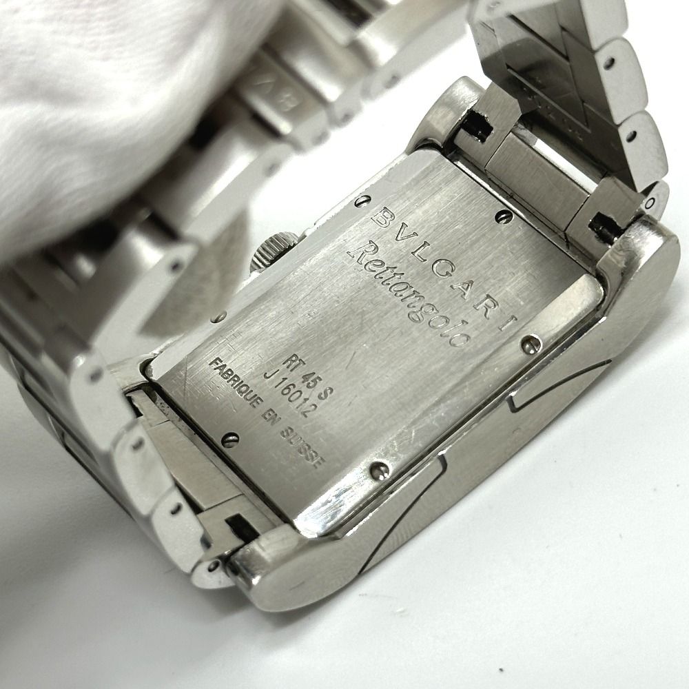 Bvlgari Watch Rettan Logo SS Silver — view 7