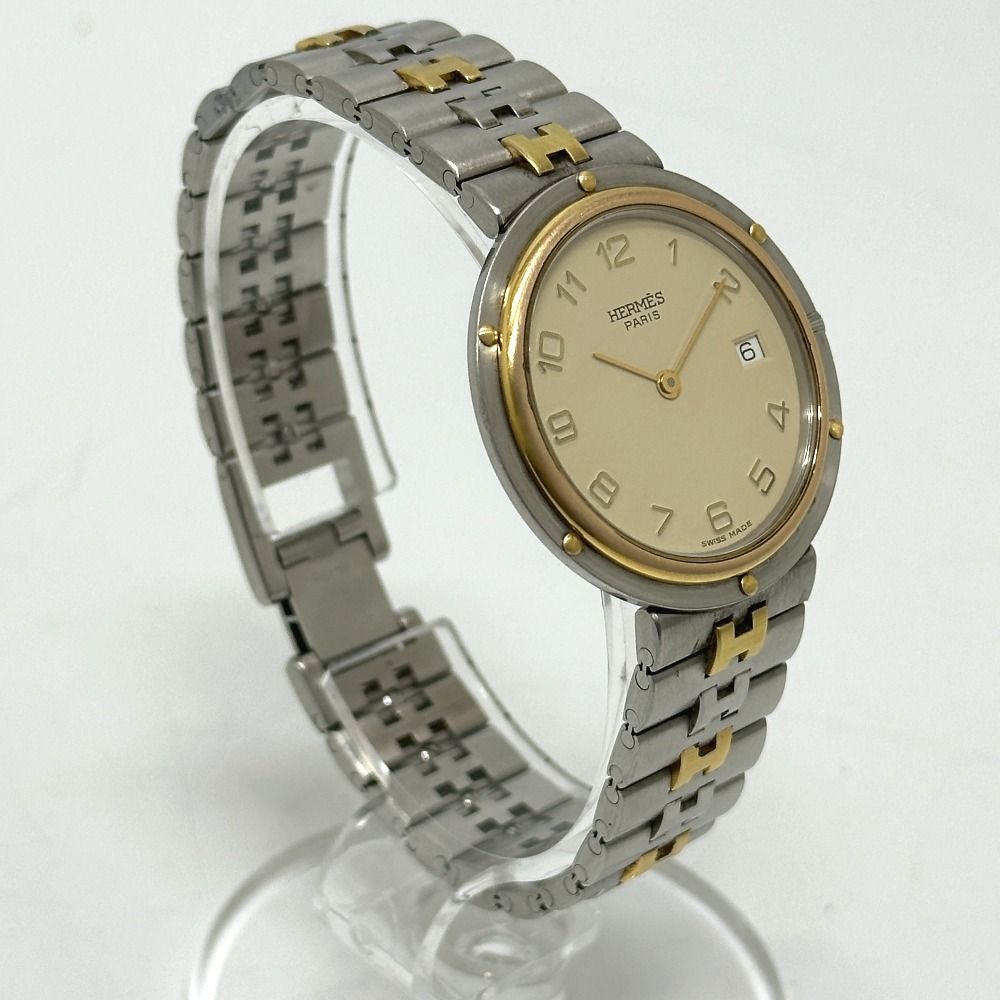 Hermes Watch Olympia SS Silver — view 3