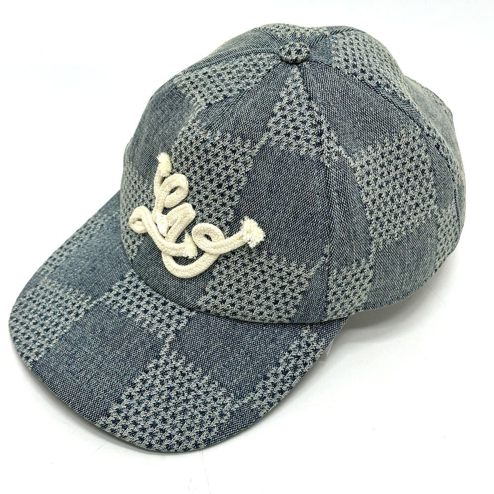 Louis Vuitton Cap Damier Denim Blue Hat