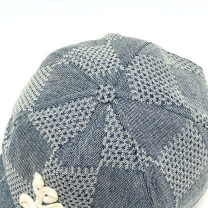 Louis Vuitton Cap Damier Denim Blue Hat — view 5