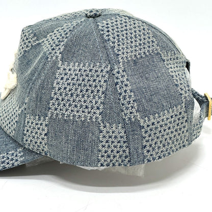 Louis Vuitton Cap Damier Denim Blue Hat — view 7