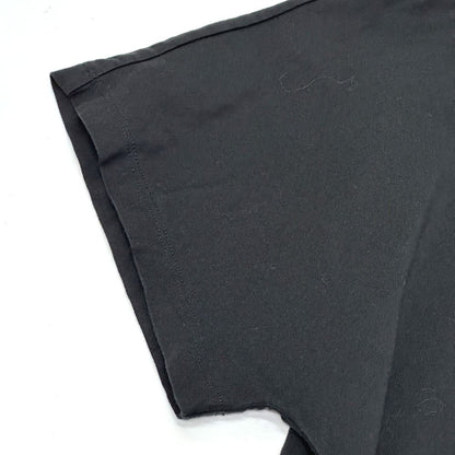Moncler Short Sleeve T-Shirt Logo Cotton Black — view 5