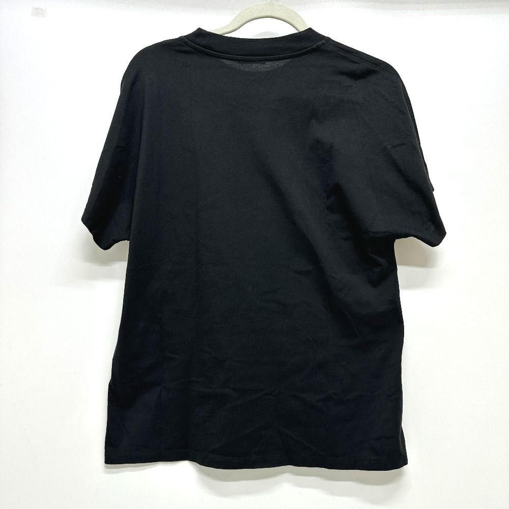 Moncler Short Sleeve T-Shirt Logo Cotton Black — view 2