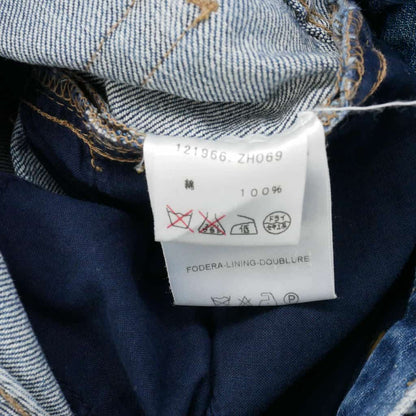 Gucci Interlocking Denim Pants Jeans Regular Rise 40 Blue — view 8