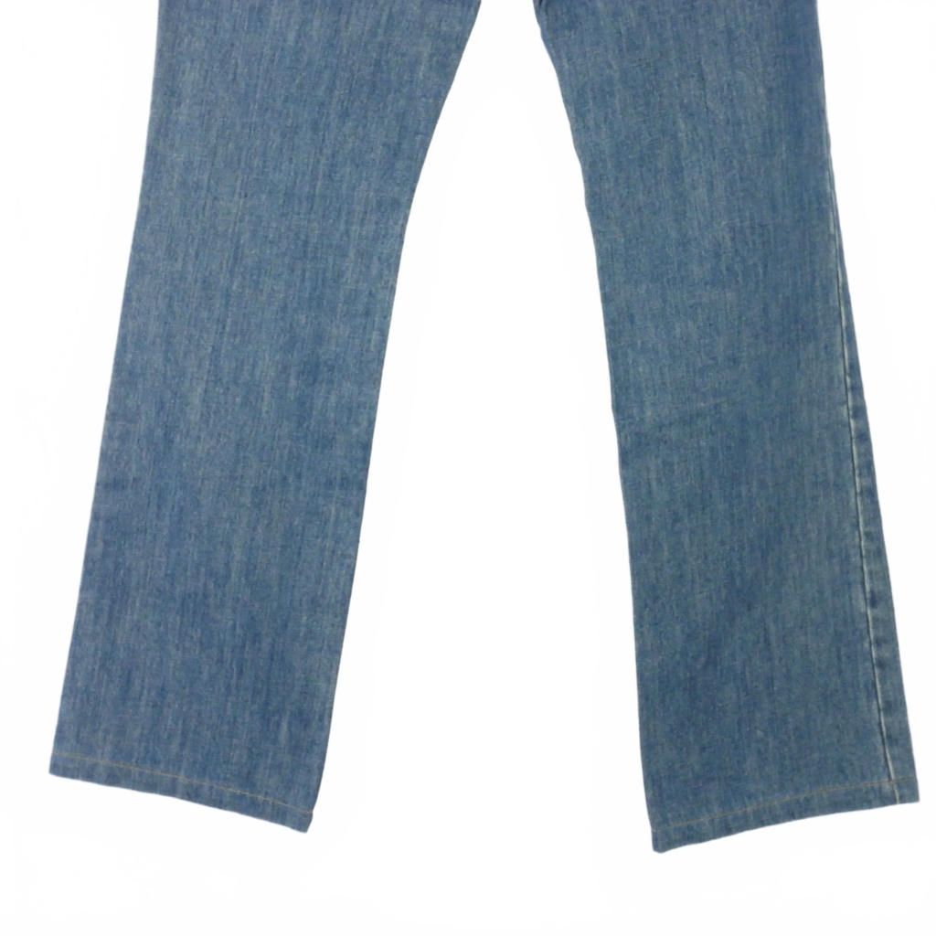 Gucci Interlocking Denim Pants Jeans Regular Rise 40 Blue — view 6
