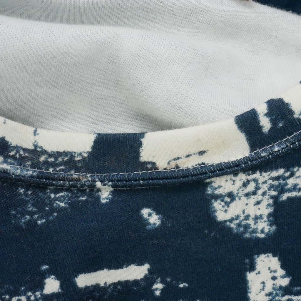 Celine Phoebe Philo Era Print Layered T-Shirt Short Sleeve S Blue White — view 8
