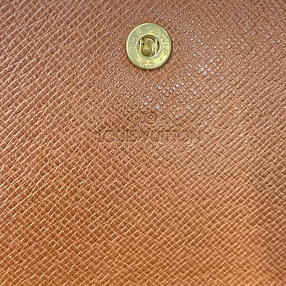 Louis Vuitton Trifold Wallet Monogram Pochette Passpole — view 5