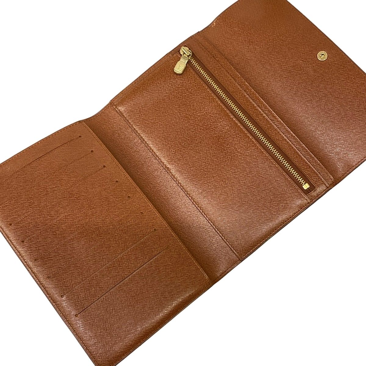 Louis Vuitton Trifold Wallet Monogram Pochette Passpole — view 3