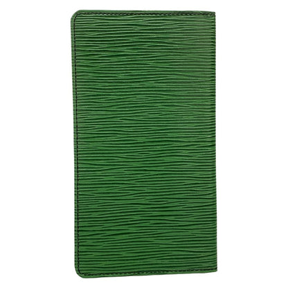 Louis Vuitton Billfold Epi Porte Chequier Cult Cles Borneo Green Leather Wallet — view 2