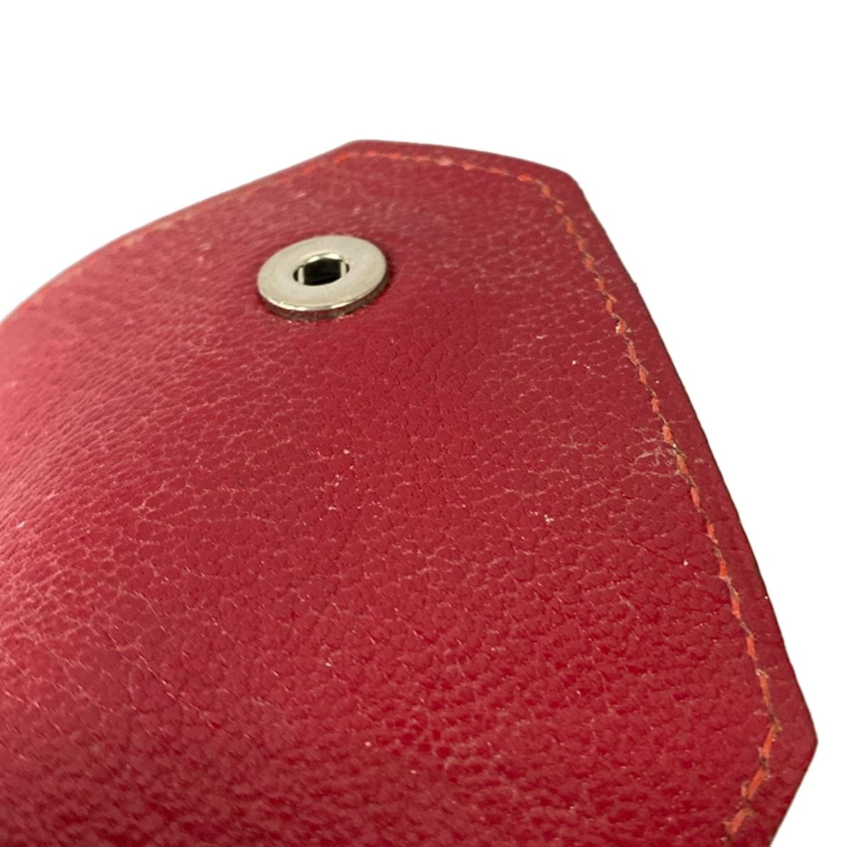 Hermes Coin Case Van Quatre Red — view 6