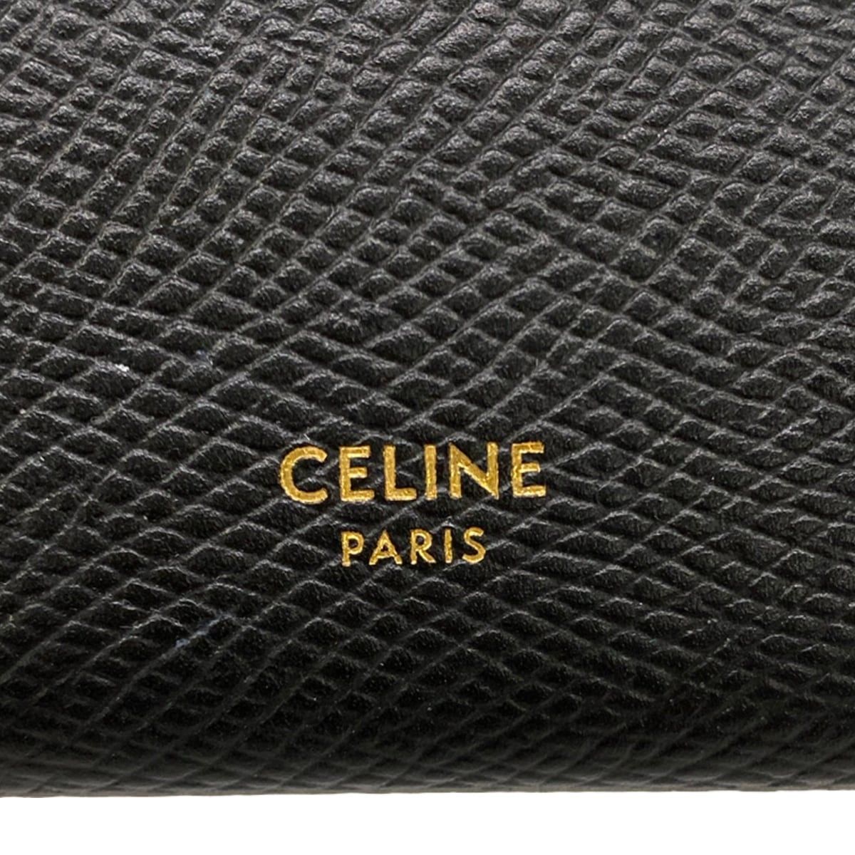 Celine Card Case Black Gold — view 4