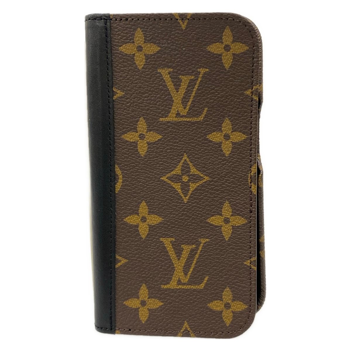 Louis Vuitton Mobile Phone Case Monogram Folio Leather Cowhide