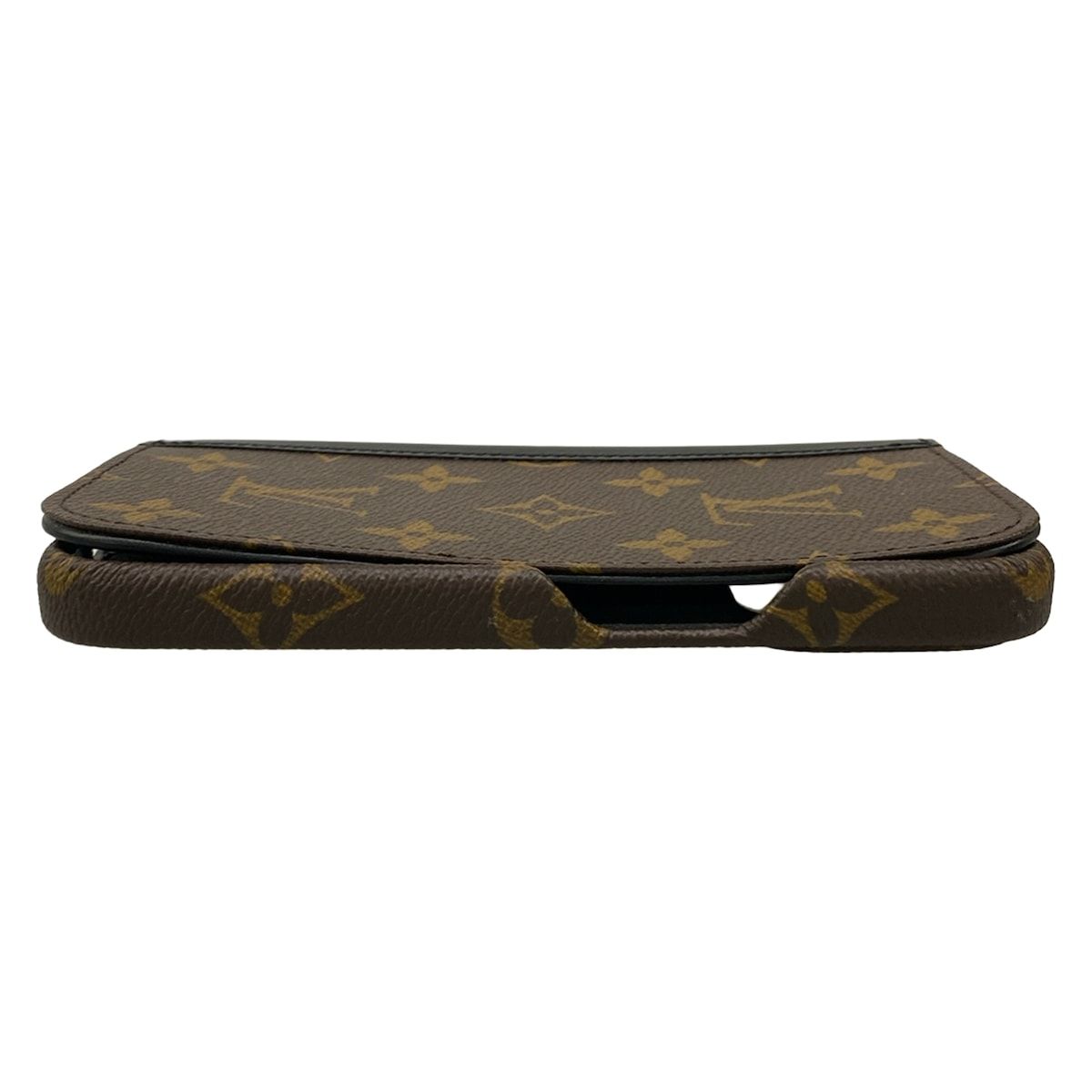 Louis Vuitton Mobile Phone Case Monogram Folio Leather Cowhide — view 6