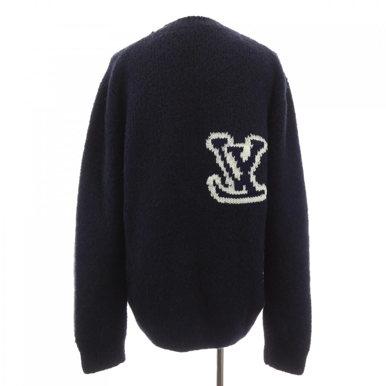 Louis Vuitton LV Intarsia Cru Neck Knit Sweater — view 2