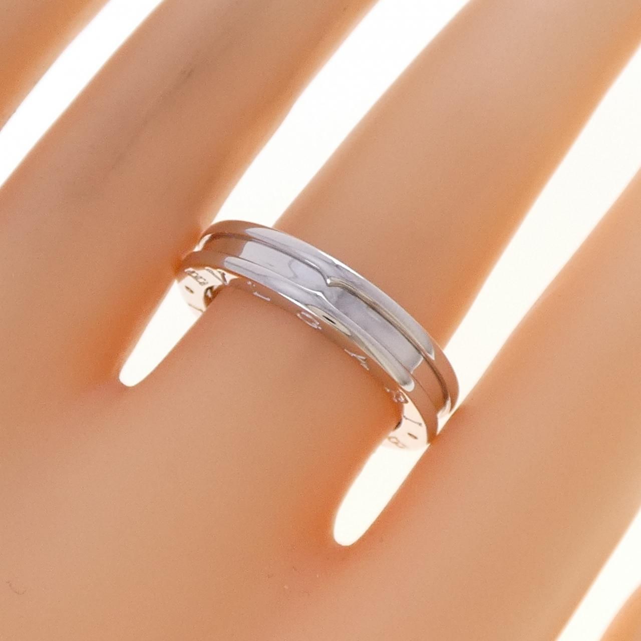 Bvlgari Band Ring White Gold — view 3