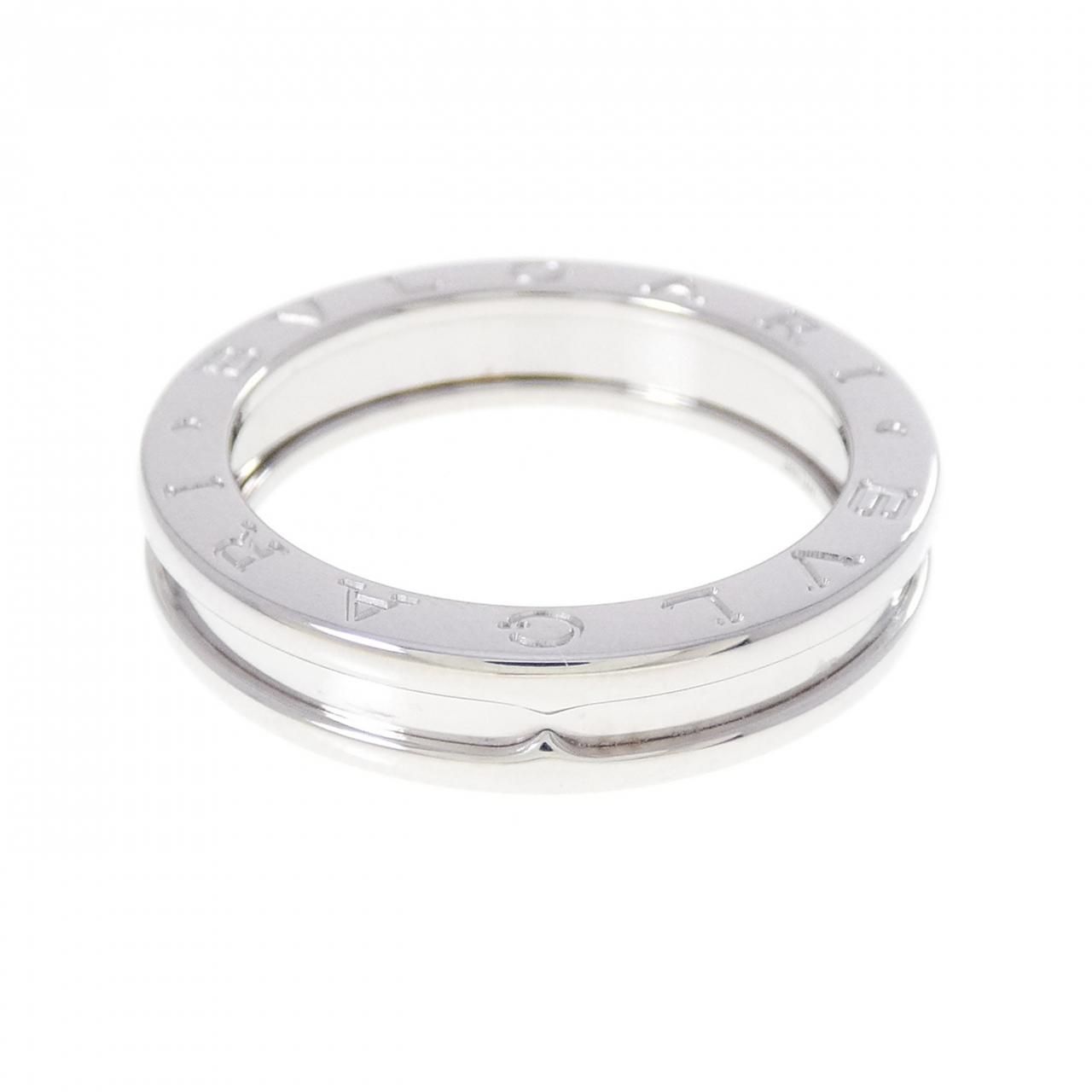 Bvlgari Band Ring White Gold — view 2