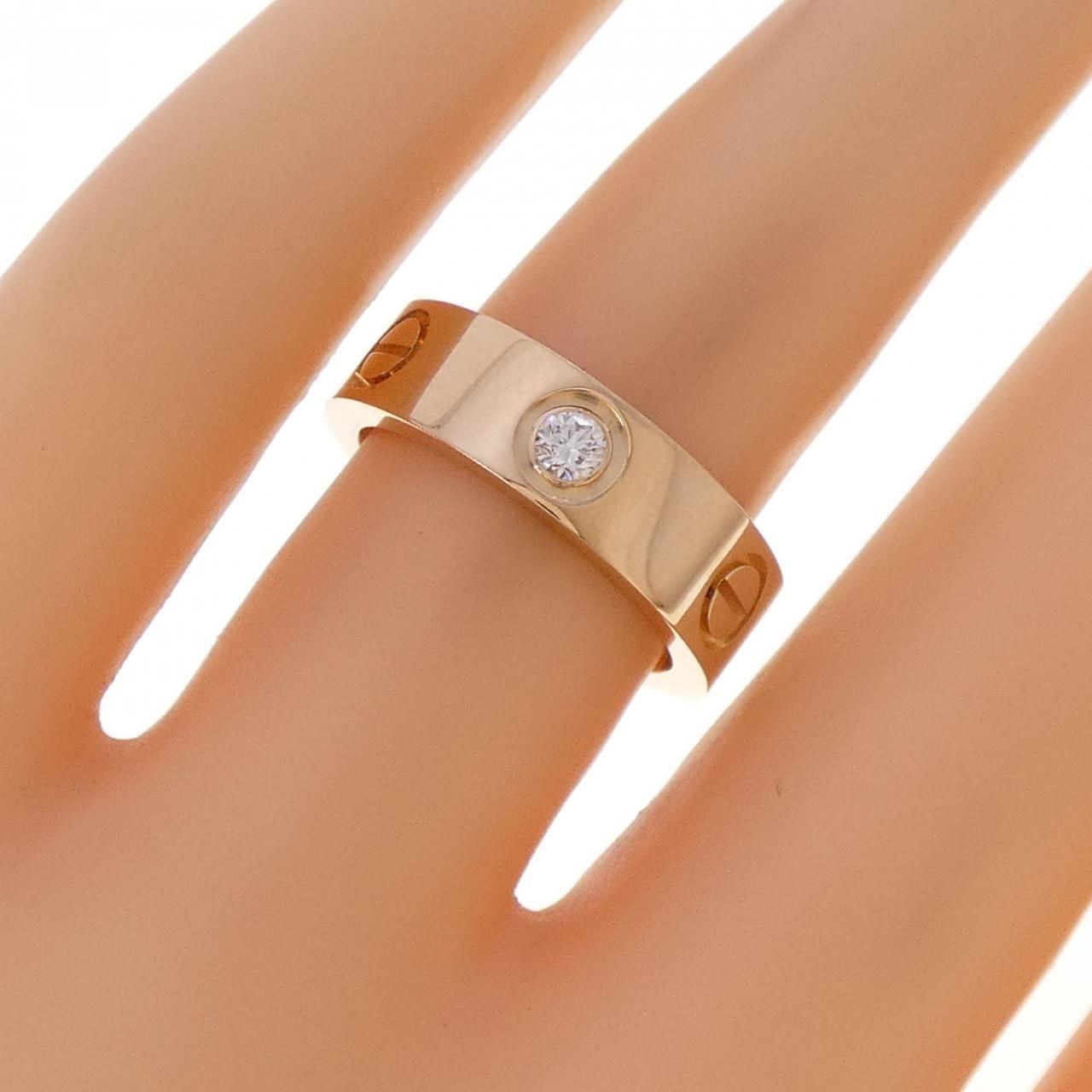 Cartier Love Half Diamond Ring — view 5