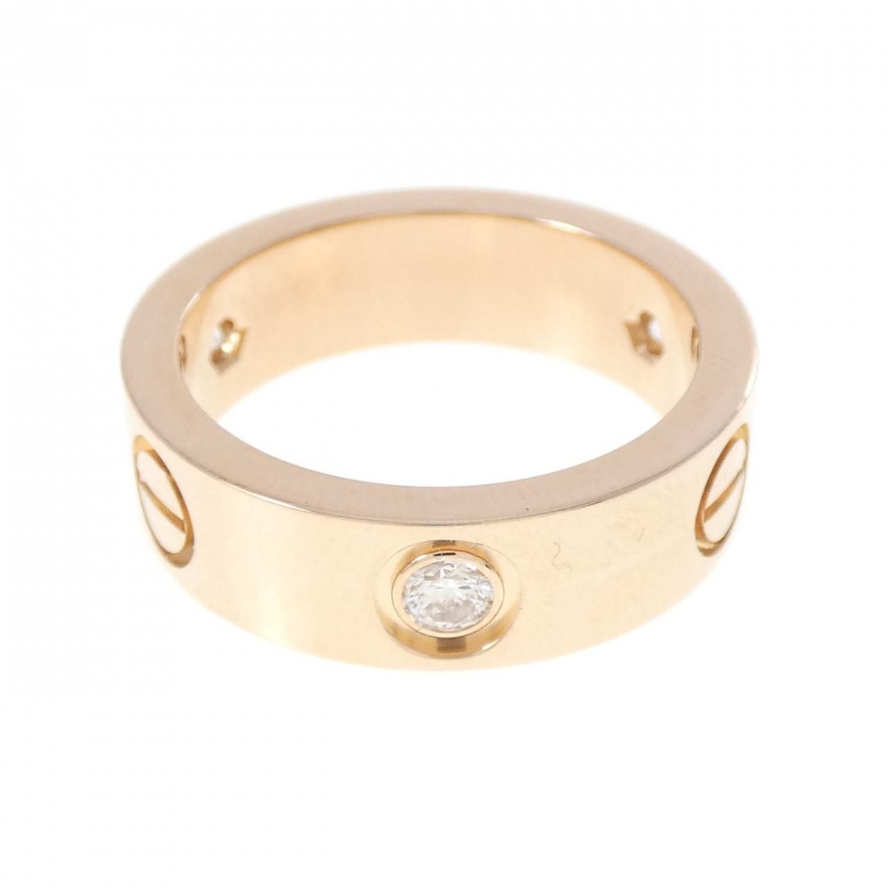 Cartier Love Half Diamond Ring — view 2