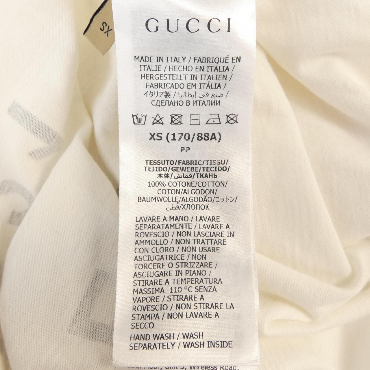 Gucci Cotton Jersey 'gucci Firenze 1921' T-Shirt — view 3