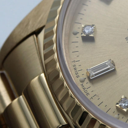 Rolex Day Date YG Automatic Winding L Number Watch — view 8