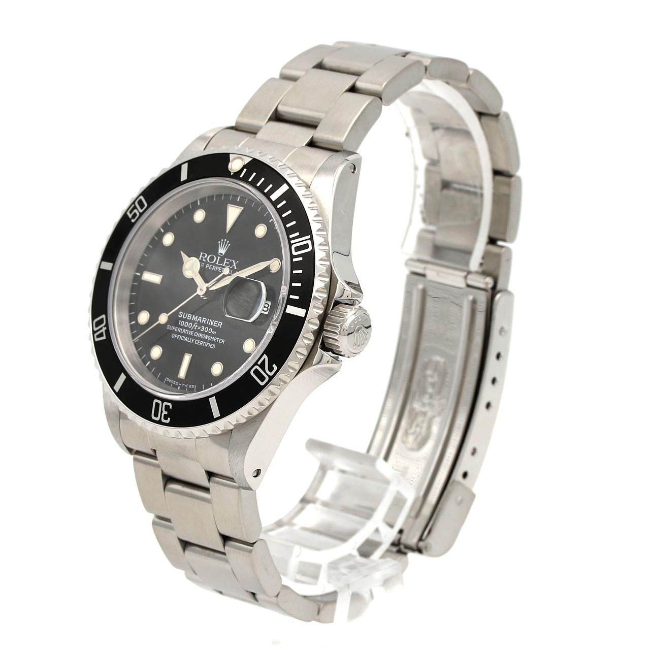Rolex Submariner Date SS Automatic Winding T Number Watch — view 2