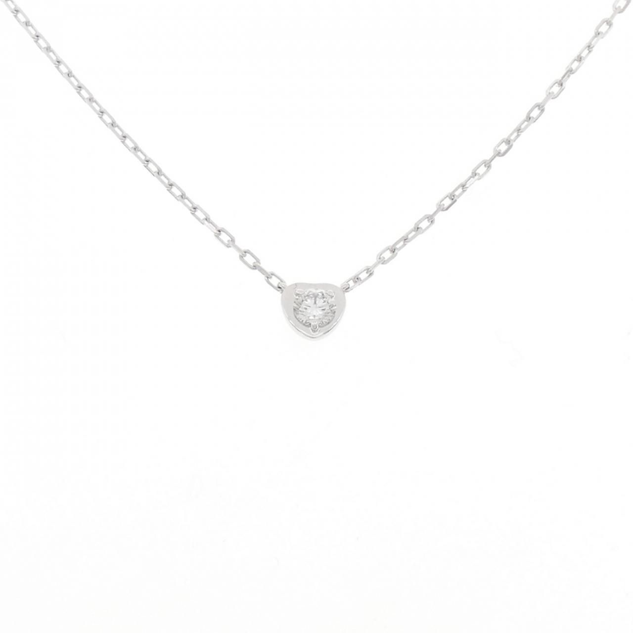 Cartier Diamantleger Necklace White Gold