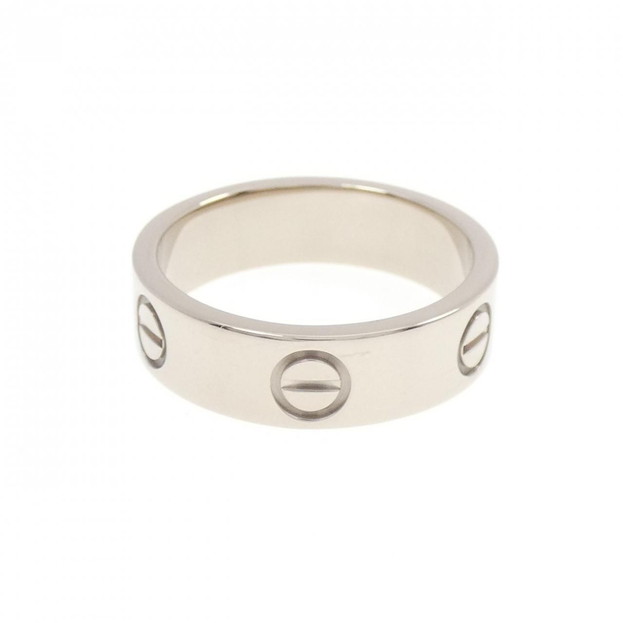 Cartier Love Ring White Gold — view 2