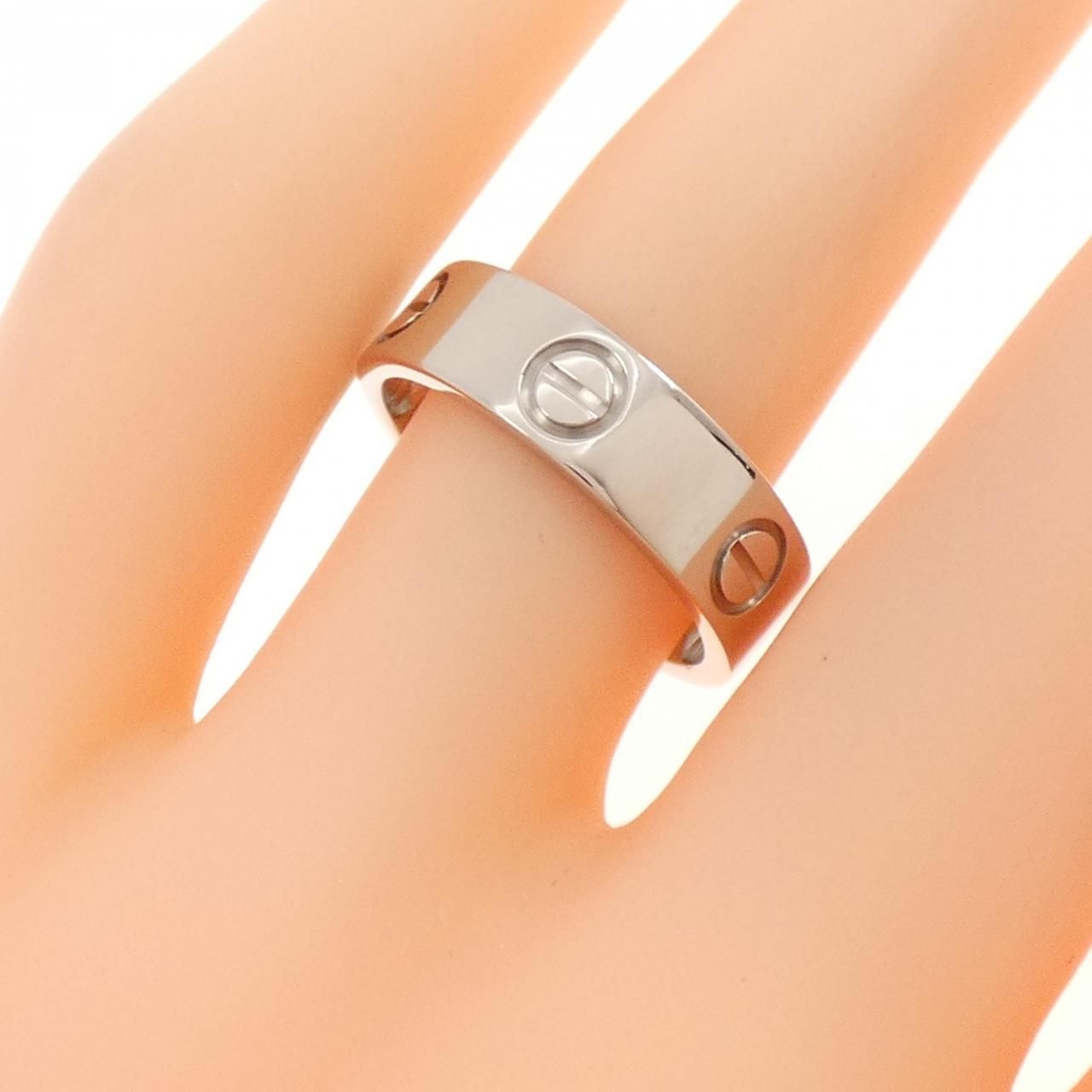 Cartier Love Ring White Gold — view 4