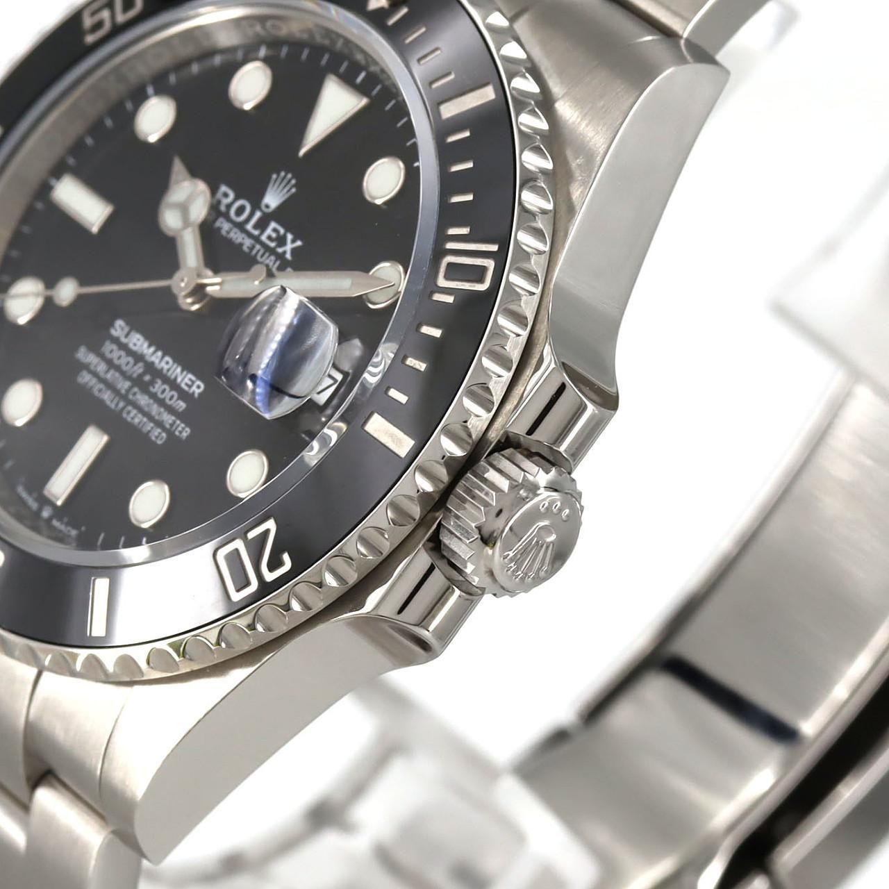 Rolex Submariner Date SS Automatic Winding Watch — view 4