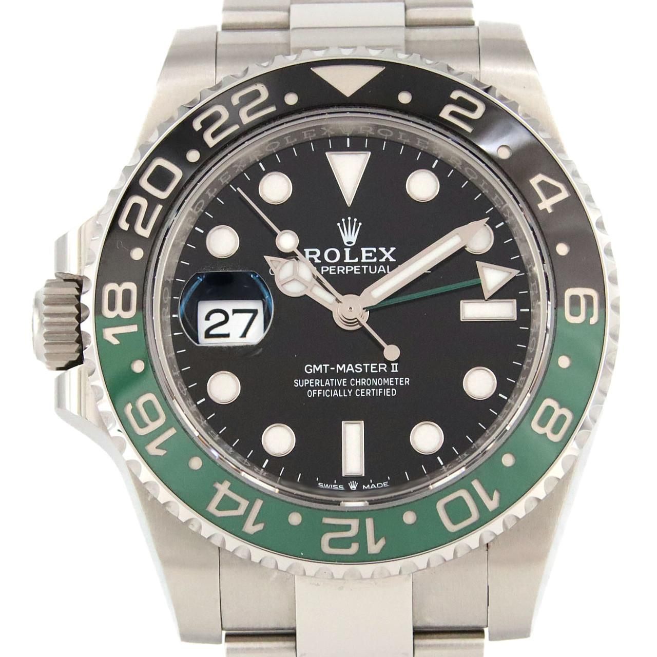 Rolex GMT Master II 3 SS Automatic Winding Watch