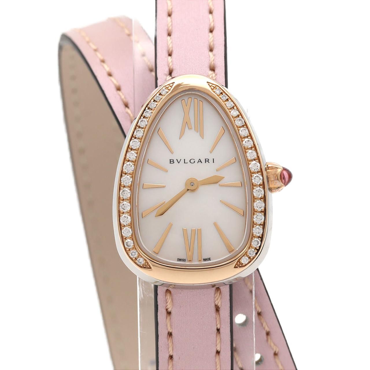 Bvlgari Bulgari Serpenti Double Spiral PG D Ssxpg Quartz Watch