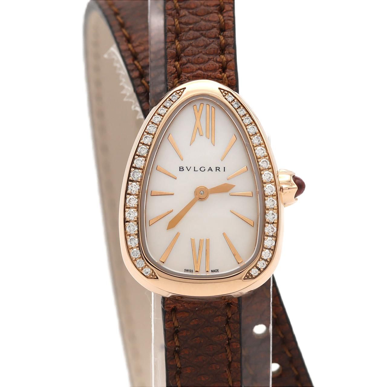 Bvlgari Bulgari Serpenti Double Spiral PG D PG RG Quartz Watch