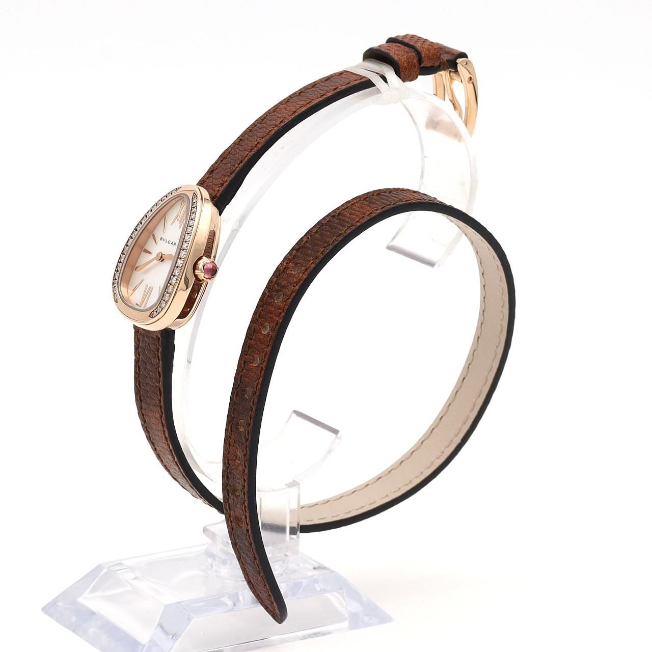 Bvlgari Bulgari Serpenti Double Spiral PG D PG RG Quartz Watch — view 2