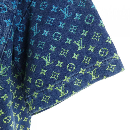 Louis Vuitton Rainbow Monogram Short Sleeve Denim Shirt — view 6