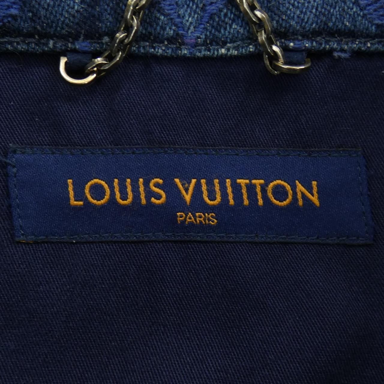 Louis Vuitton Rainbow Monogram Short Sleeve Denim Shirt — view 4