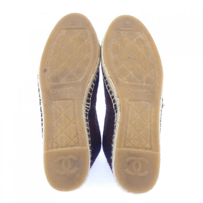 Chanel Espadrilles Shoes Navy — view 4