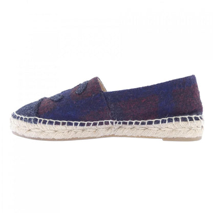 Chanel Espadrilles Shoes Navy — view 2