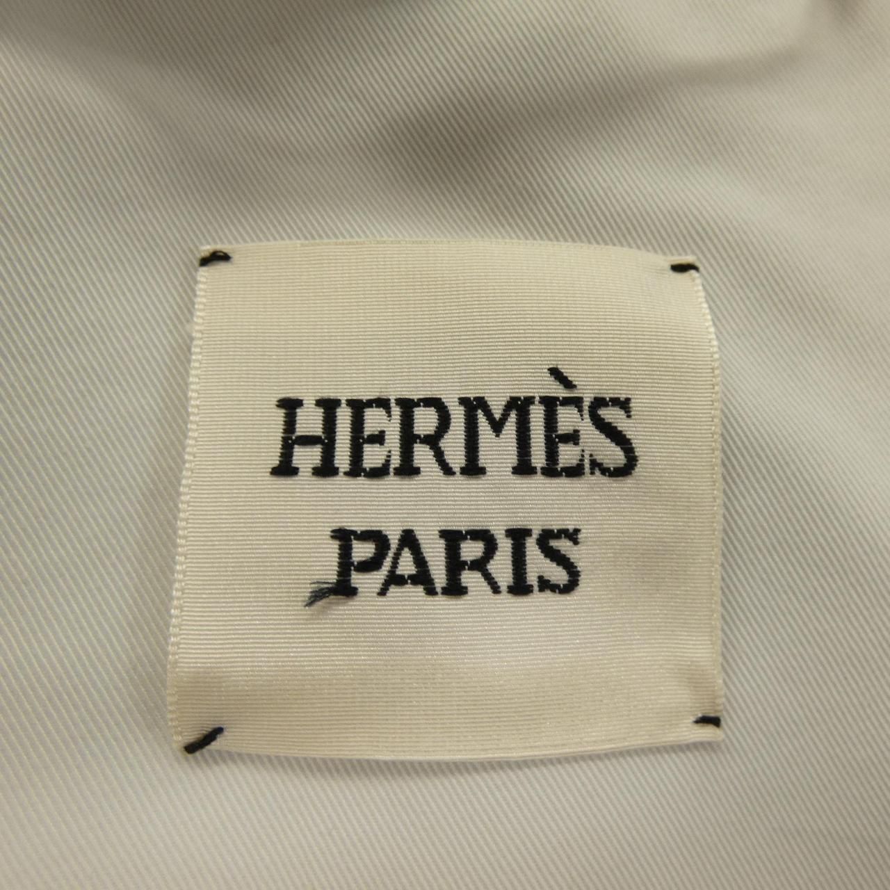 Hermes Trench Coat Gray — view 4