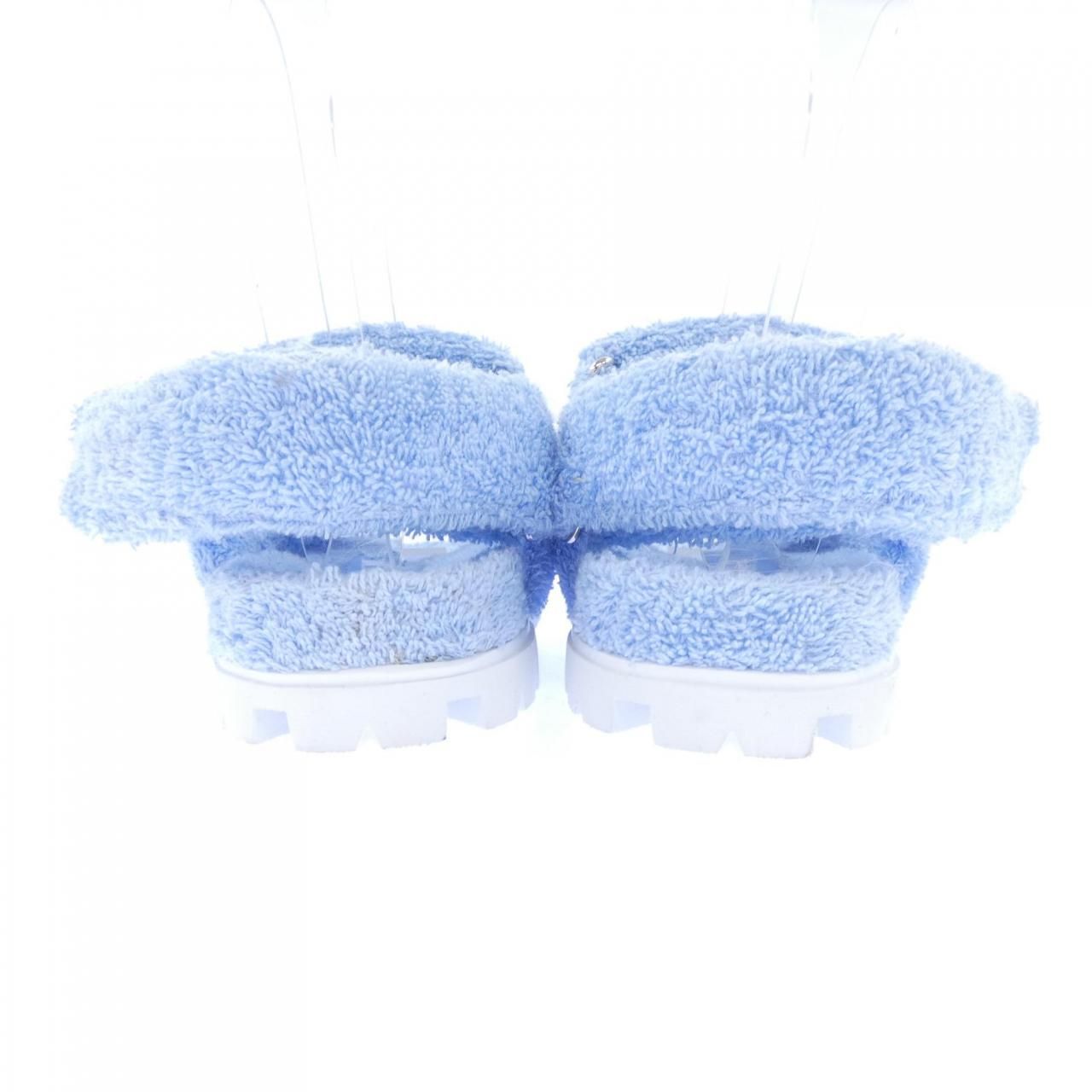 Prada Triangle Logo Sandals — view 5