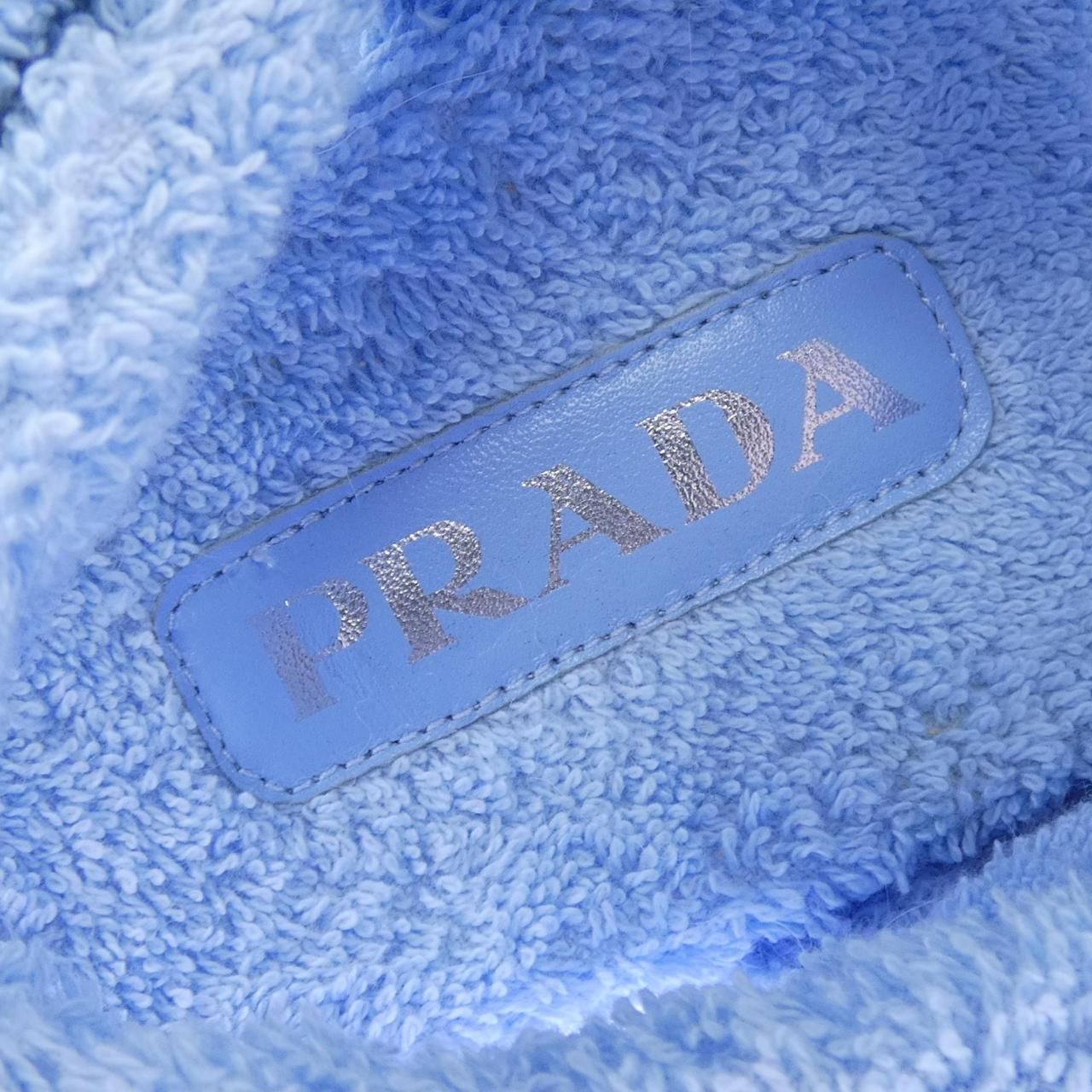Prada Triangle Logo Sandals — view 6
