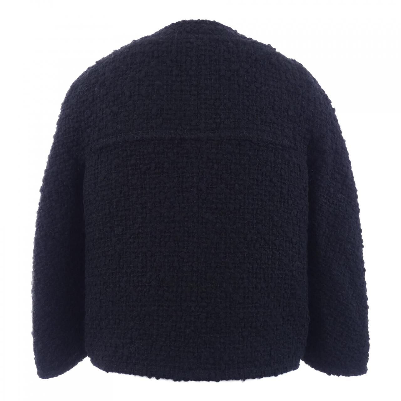 Chanel Collarless Jacket Black — view 2