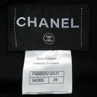 Chanel Collarless Jacket Black — view 4