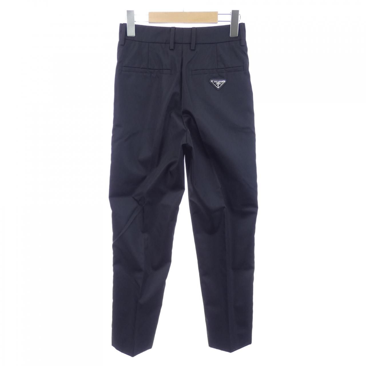 Prada Triangle Logo Pants — view 2