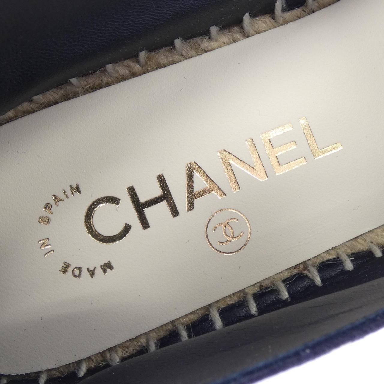 Chanel Espadrilles Shoes Black — view 6