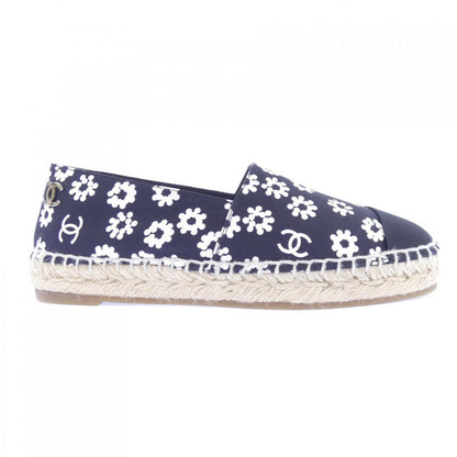 Chanel Espadrilles Shoes Black