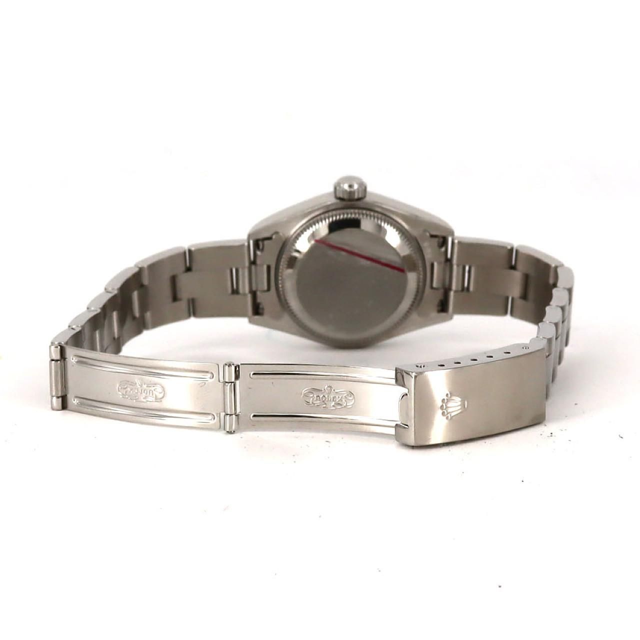 Rolex Oyster Perpetual Date SS Automatic Winding Number Watch — view 6