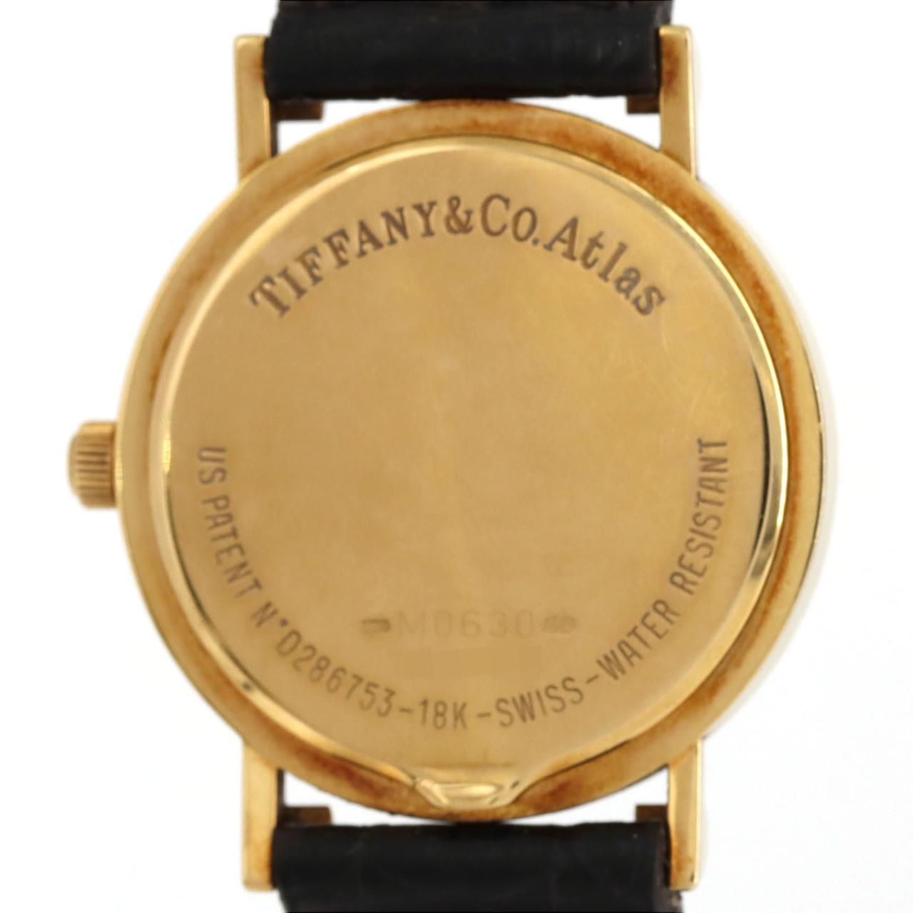 Tiffany & Co Atlas YG Quartz Watch — view 8
