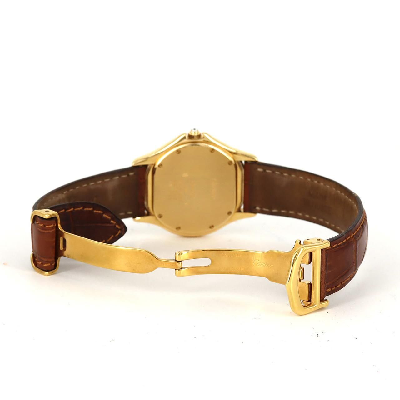 Cartier Pantelle Cougar LM YG D YG Quartz Watch — view 7